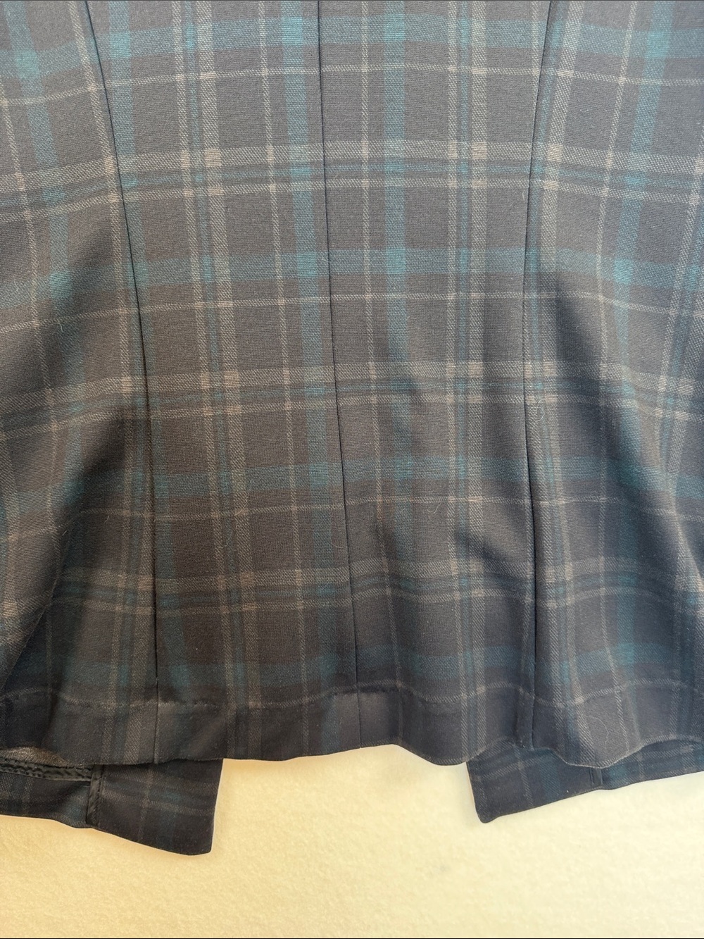 Liverpool Navy Plaid Blazer Jacket - Picture 6 of 6
